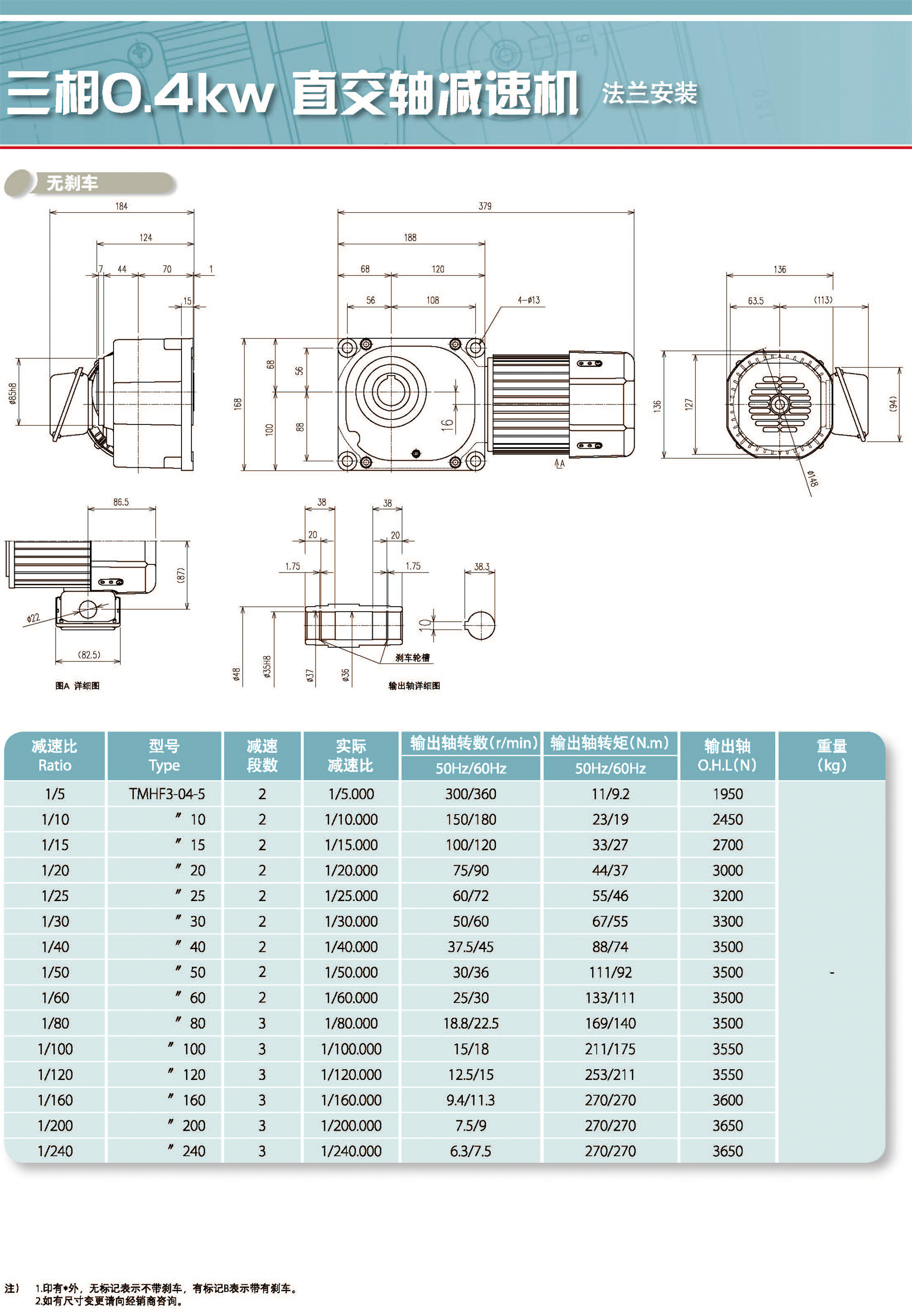 三相直交轴减速机(图25)